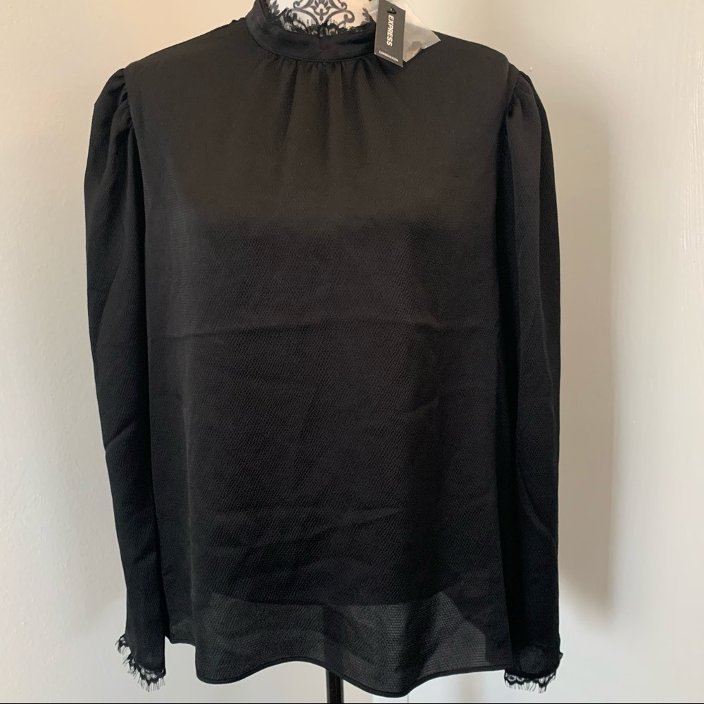 NWT Express black blouse